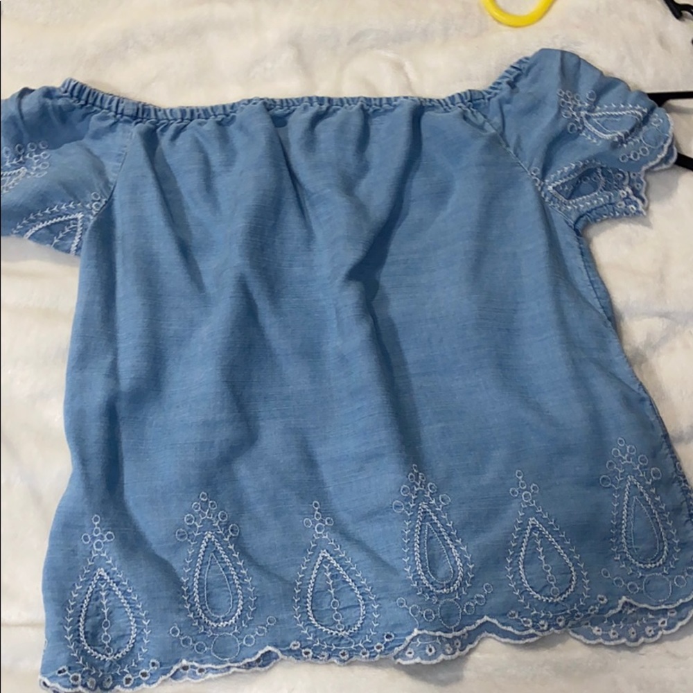 off the shoulder top